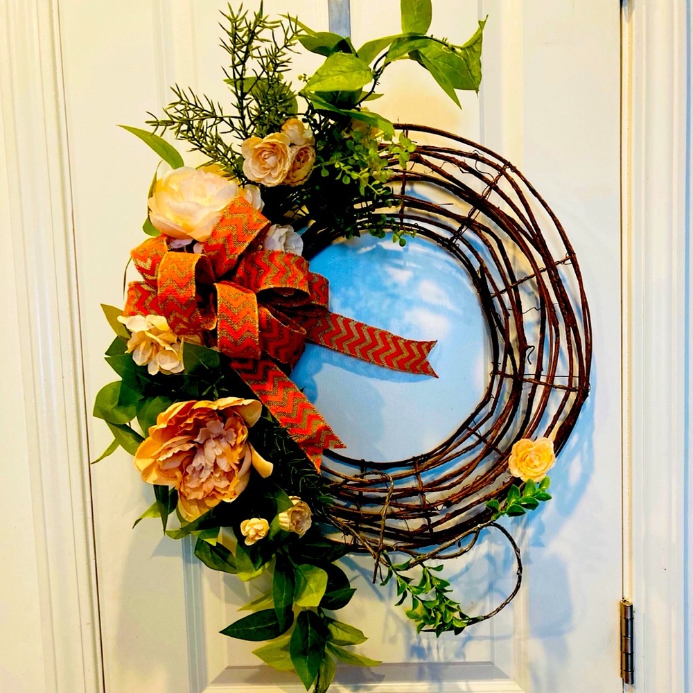 New handmade wreath